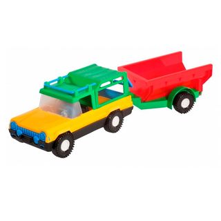 Машинка Wader Авто-сафарі З Причепом (39006)