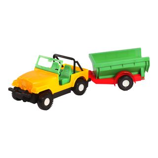 Машинка Tigres Авто Джип З Причепом І Кузовом (39007/39007-3)