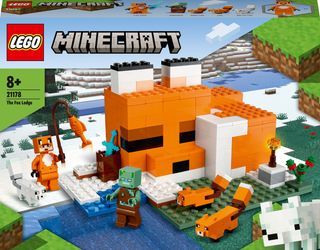 Конструктор Lego Minecraft Нора Лисиці (21178)