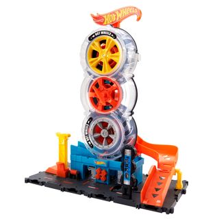 Ігровий Набір Hot Wheels City Карколомні Трюки В Шиномонтажі (hdp02)