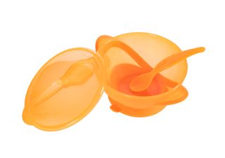 Тарілка На Присосці Baby Team З Кришкою Та Ложкою В Асортименті (6002)