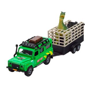 ​автомодель Technodrive Land Rover З Причепом І Динозавром (520178.270)