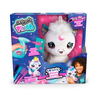 Набір Для Творчості Canal Toys Diy Airbrush Plush Єдиноріг Космік С Сяючим Рогом (air028)