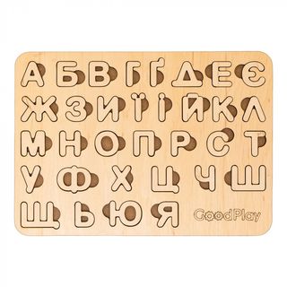 Пазл-сортер Good Play Абетка Дерево (ps-4-007)