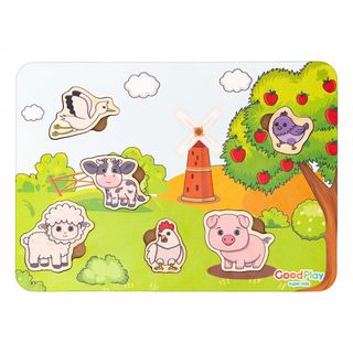 Пазл-сортер Good Play Фермерський Світ (ps-4-012)