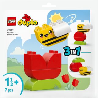 Конструктор Lego Duplo Моя Перша Квітка Та Бджілка (30686)
