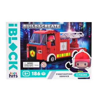 Конструктор Iblock Build & Create Firefighting Service 186 Деталей (kh17/001/3)