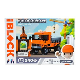 Конструктор Iblock Build & Create Mini Construction Site 240 Деталей (kh53/003/1)