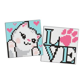 Алмазна Мозаїка На Магніті Ідейка Мила Кішечка 9 Х 9 См 2 Шт (amg1046)