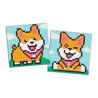 Алмазна Мозаїка На Магніті Ідейка Грайливі Песики 9 Х 9 См 2 Шт (amg1060)