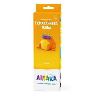 Набір Пластиліну Ліпака Екзотичні Тварини Помаранчева Жаба (30124-ua01)