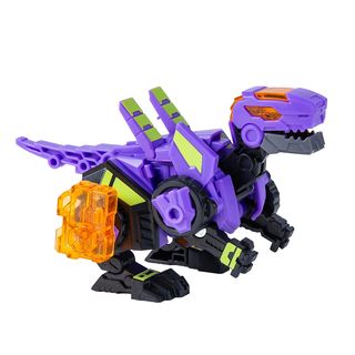 Трансформер Dinoster Динозавр Раптор-бот Пурпуровий (eu580840-2)