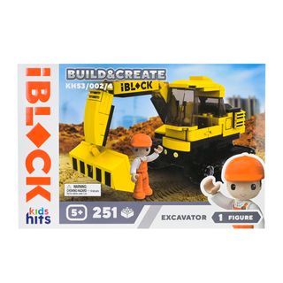 Конструктор Iblock Junior Kids Hits Build & Create Екскаватор (kh53/002/4)