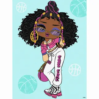 Картина За Номерами Ідейка Lol Surprise Tweens Hoops Cutie 30х40 См (kho6285)