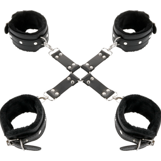 Esposas Velcro Negras Ouch