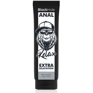 Lubricante Anal Relax Black Hole 250 Ml.