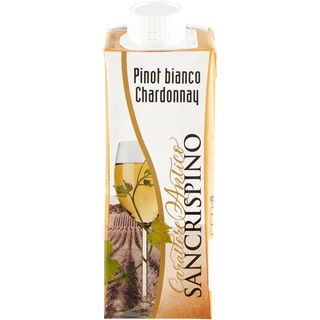 Вино Cantine Ronco Carattere Antico Pinot Bianco Chardonnay Rubicone IGT 0.25л