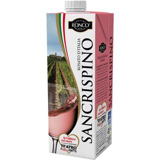 Вино Cantine Ronco Sancrispino Rosato d'Italia 1л