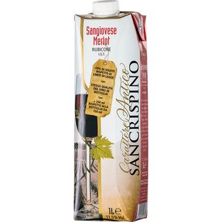 Вино Cantine Ronco Carattere Antico Sangiovese Merlot Rubicone IGT 1л