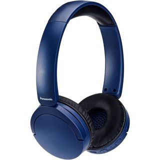 Panasonic RB-HF630 Over-Ear Headphones with ENC (Voice Control, Wireless, Up to 72 Hours Battery Life) Blue (164016)