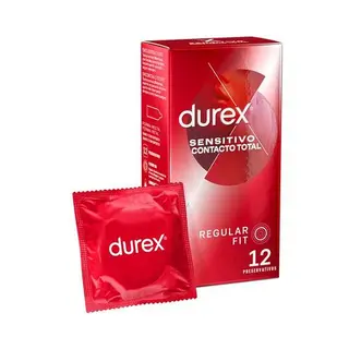 Preservativos Sensitivo Contacto Total 12 Uds Durex