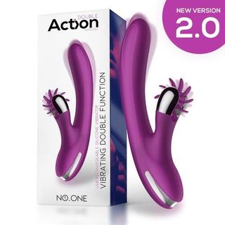 Vibrador Con Rueda Estimuladora