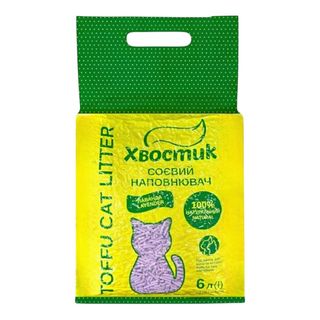 Наповнювач Гігієнічний Хвостик Для Котів 6 Л Лаванда - [1222106]