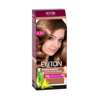 Фарба Для Волосся Elitan Інтенсив №7.32 Золотистий Тепло-русий - [1013664]