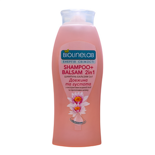 Шампунь-бальзам Biolinelab 400 Мл 2 В1 Водяна Лілія Та Шовк - [1142060]