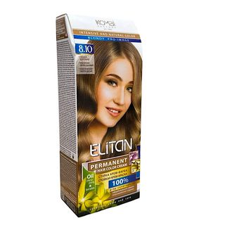 Фарба Для Волосся Elitan Інтенсив №8.10 Класичний Світло-русий - [1022439]