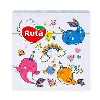 Серветки Паперові Ruta 20 Шт. 33*33 См Казка - [1127657]