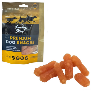 Ласощі Для Собак Lucky Star М`які Курячі Ковбаски 85 Г - [1183313]