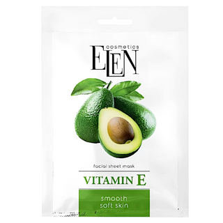 Маска Для Обличчя Elen Cosmetics 25 Мл Vitamin E - [1135196]