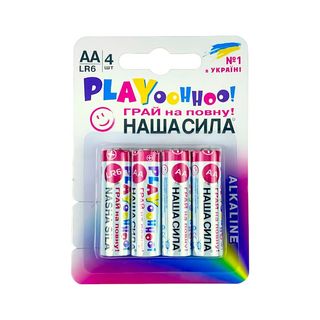 Батарейка Наша Сила Lr6 Play 4 Шт. - [1217932]