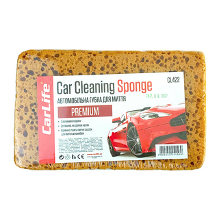 Губка Автомобільна Carlife Premium Великопориста - [1125245]