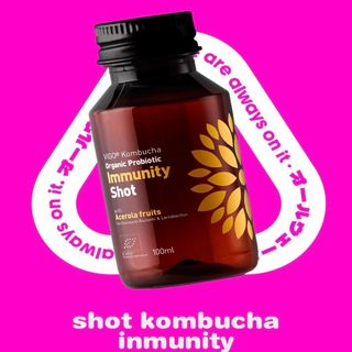 Shot Kombucha Inmunity Bio Vigo® Vidrio 100ml