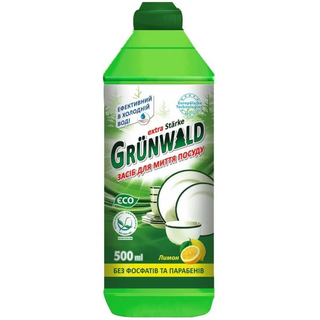 Засіб Для Миття Посуду Grunwald 500 Мл Лимон - [1155341]