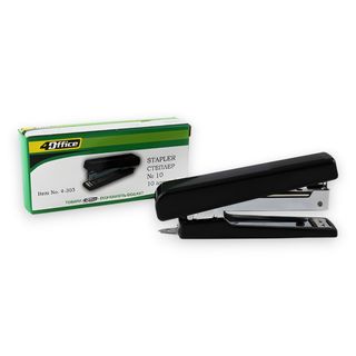Степлер 4office №10 На 10 Аркушів Чорний - [1069354]