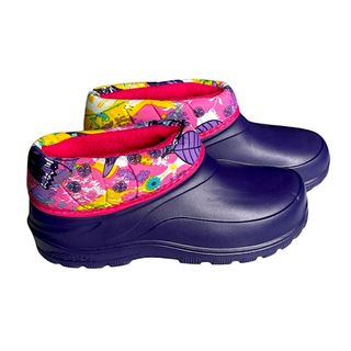 Галоші Gipanis Підліткові Фіолетові 32/33 Метелик Рожевий - [1200777]