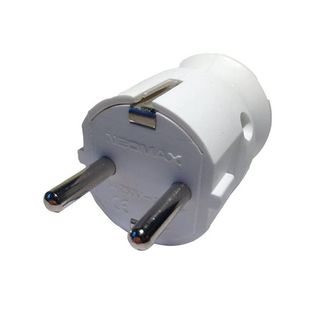 Вилка З Заземленням З Прямим Вводом Проводу - [1091769]