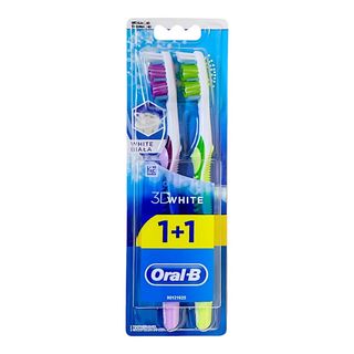 Зубна Щітка Oral-b 3d White 1+1 Середня - [1079799]