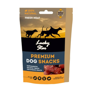 Ласощі Для Собак Lucky Star Гантельки З Качкою 85 Г - [1183312]