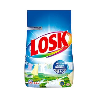 Порошок Пральний Losk White 2,4 Кг Гірське Озеро - [1175435]