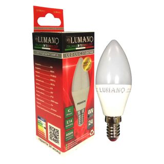 Лампа Світлодіодна Led Lumano 04144 Дс 4 Вт E14 4000 К - [1100865]
