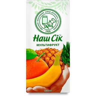Нектар Мультифрукт Неосв Паст 1.93л Наш Сік