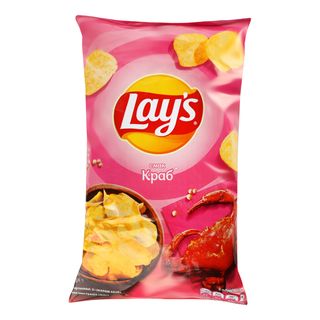 Чіпси Карт Смак Краба 120г Lays