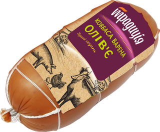 Ковбаса Олів'є З М'яса Птиці Варена 1 Гатунку Традиція (за 100г)