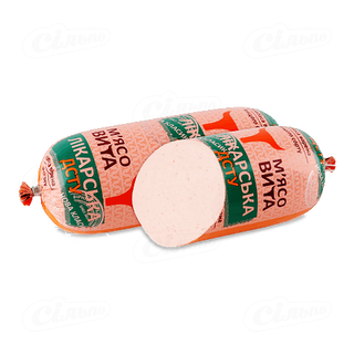 Ковбаса Лікарська Варена  В/гат 400г М'ясовита