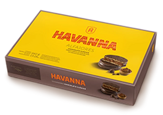 Alfajor Havanna Chocolate. Caja X 12