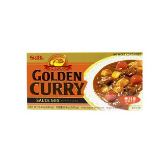 Salsa De Curri Poco Picante Naranja S&b 220g